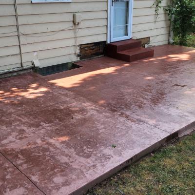 20220709 Bowman Concrete Holt Mi Concrete Patio